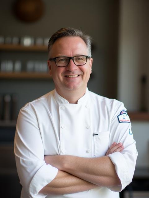 Chef Durand Portrait